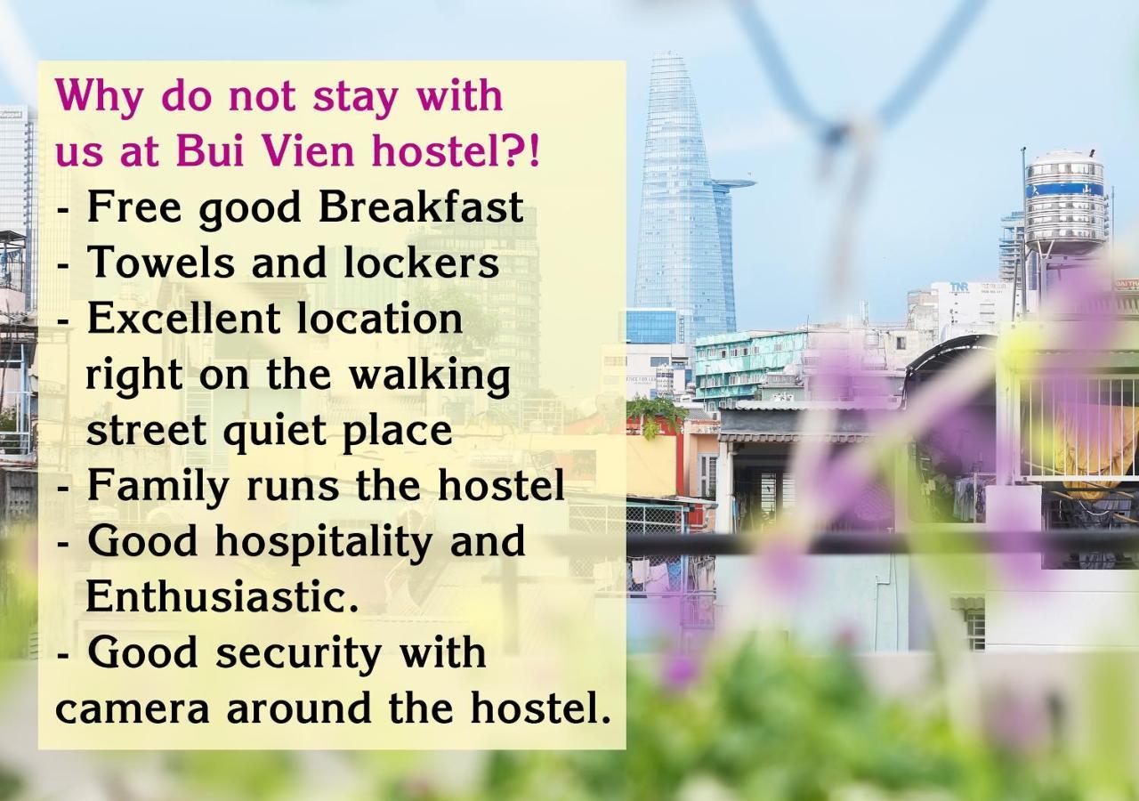 Bui Vien Hostel Ho Chi Minh Zewnętrze zdjęcie